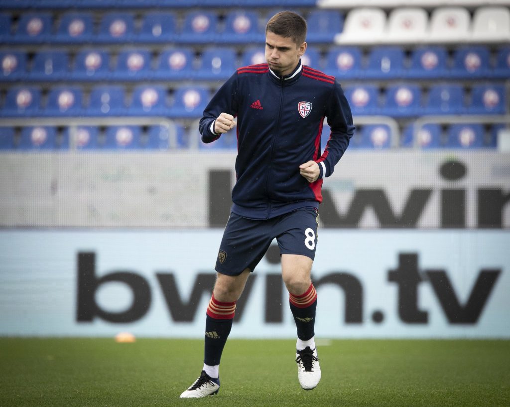 Răzvan Marin, pasă de gol pentru Cagliari, în remiza cu Sassuolo. VIDEO