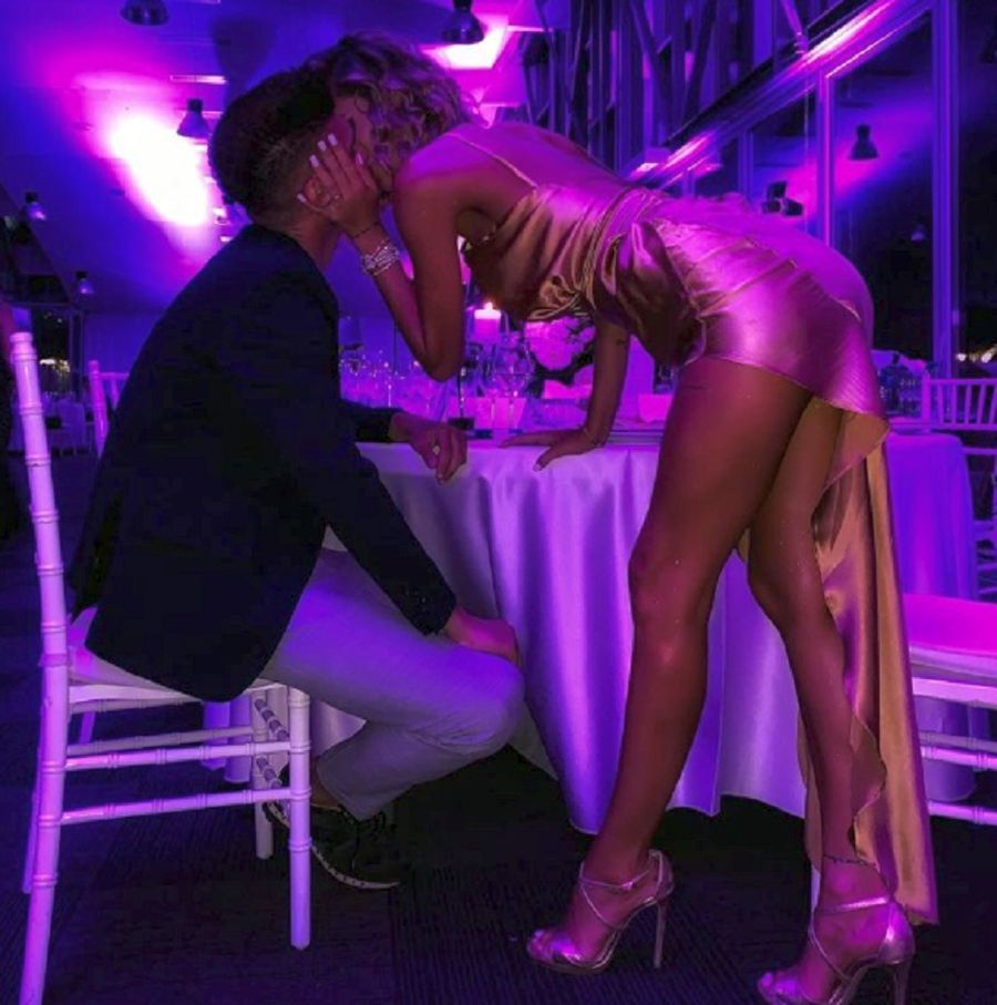 Ramona, alături de Cosmin Achim