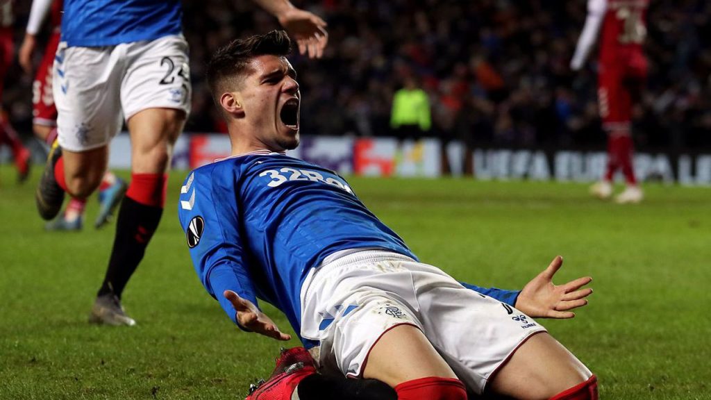 Goooool Ianis Hagi in Rangers - Dundee United