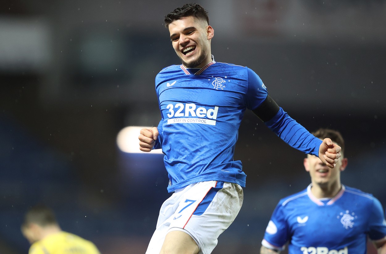 Ianis Hagi și Glasgow Rangers se vor lupta cu Slavia Praga pentru un loc în sferturile Europa League