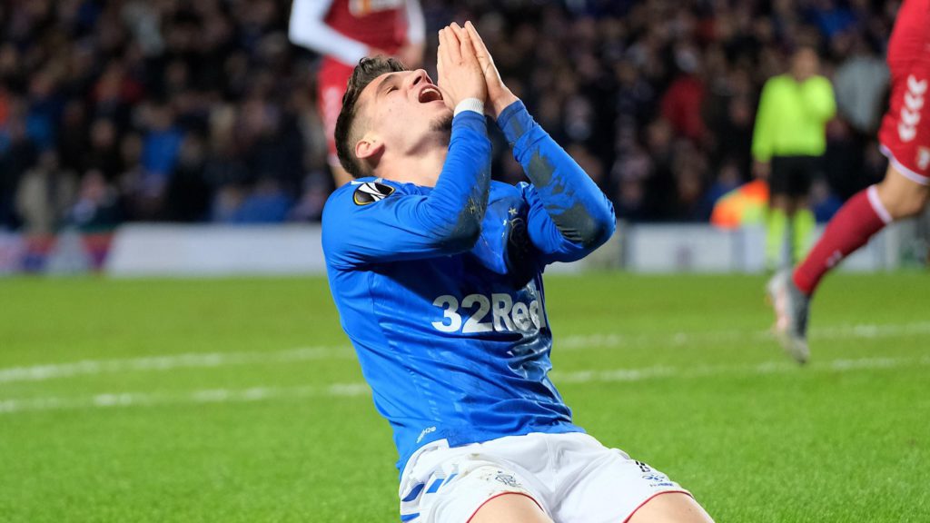 Prestatie stearsa a lui Ianis Hagi in ultimul meci al lui Rangers