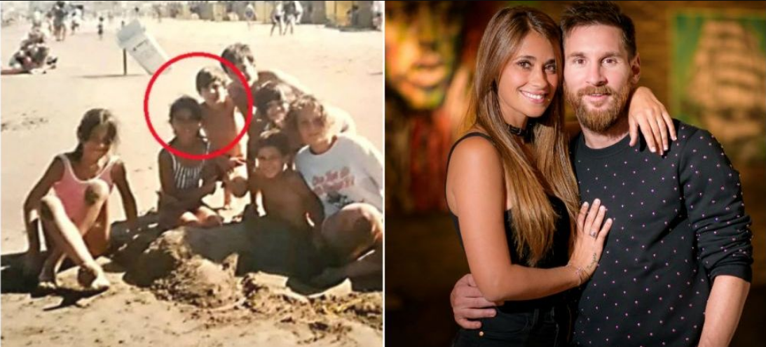 Lionel Messi și Antonella Roccuzzo, soția sa, se cunosc încă din copilărie