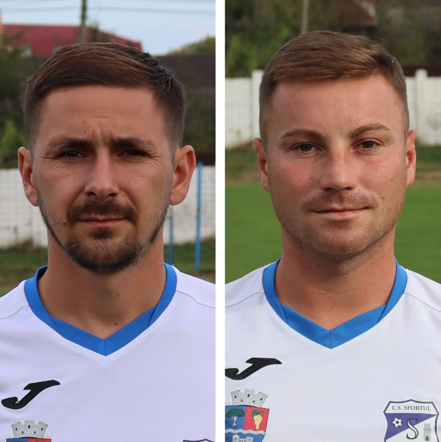 Bogdan Ciaca și Silviu Crișan au fost dați afară de la Sportul Șimleu Silvaniei. Sursa foto: Facebook C.S. Sportul "2007" Simleu Silvaniei