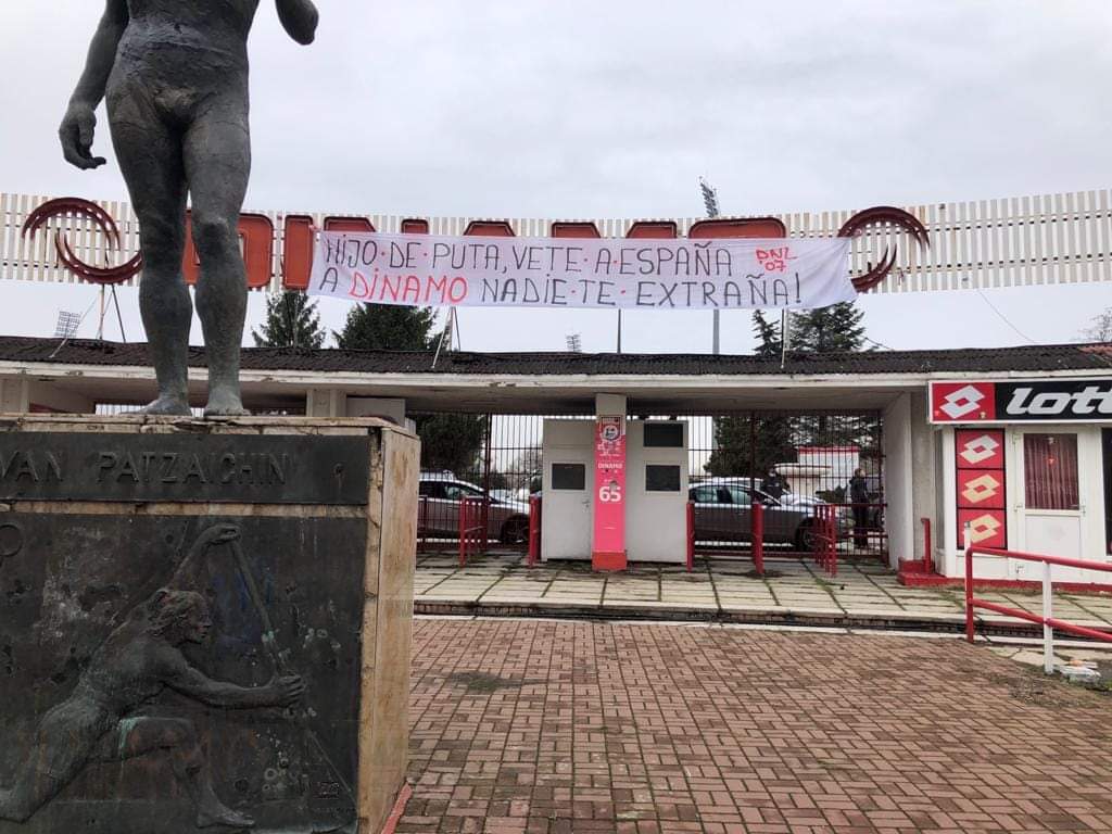 ULTIMĂ ORĂ | Atac suburban la Cortacero: ”Fiu de c****, pleacă în Spania! La Dinamo nimeni nu o sa-ti simta lipsa”