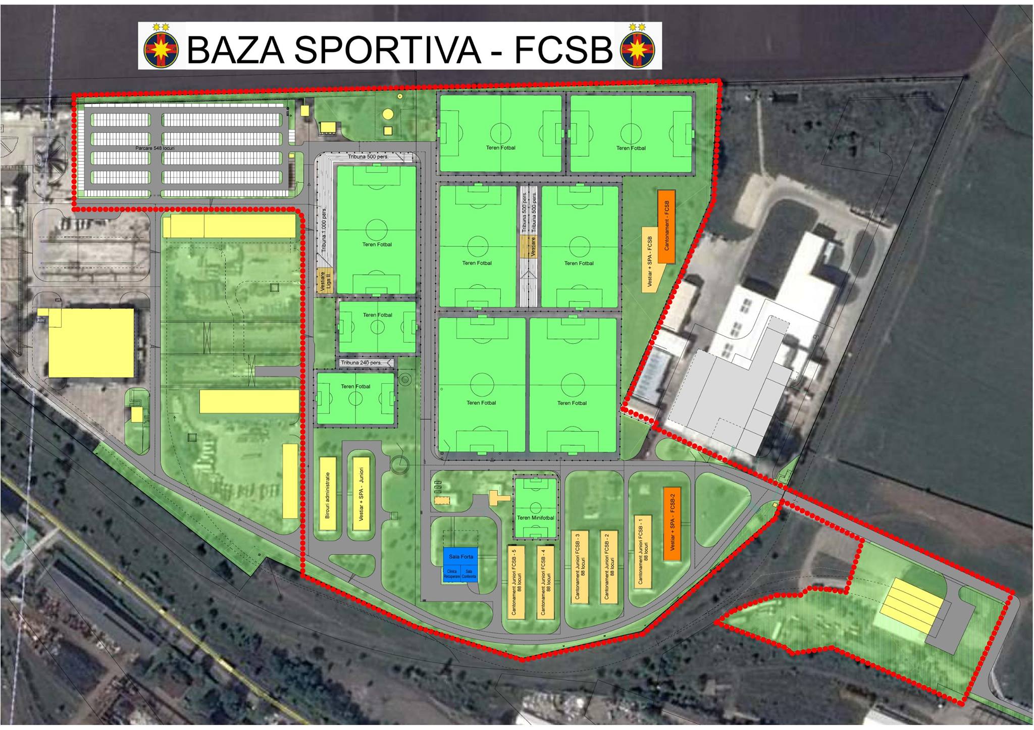 Baza Sportivă FCSB din Berceni