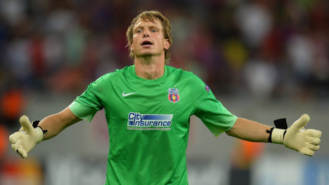 Giedrius Arlauskis a reușit să câștige un titlu de campion și cu FCSB