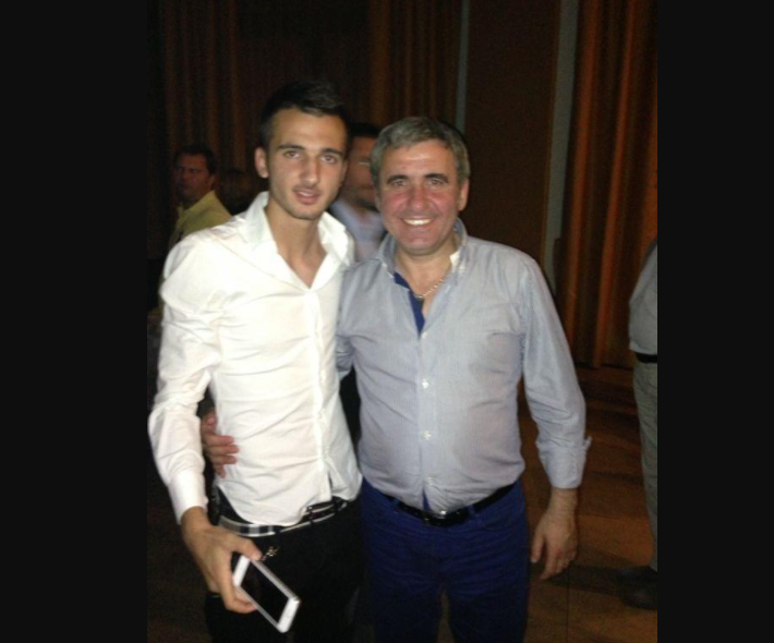 Boban Nikolov și Gică Hagi