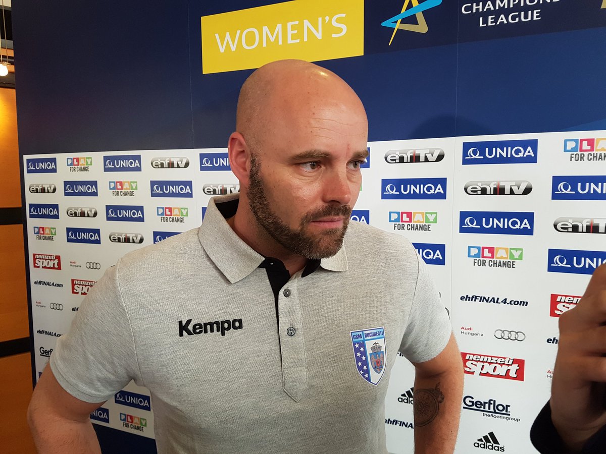 Danezul Kim Rasmussen, omul care a castigat Champions League cu CSM Bucuresti