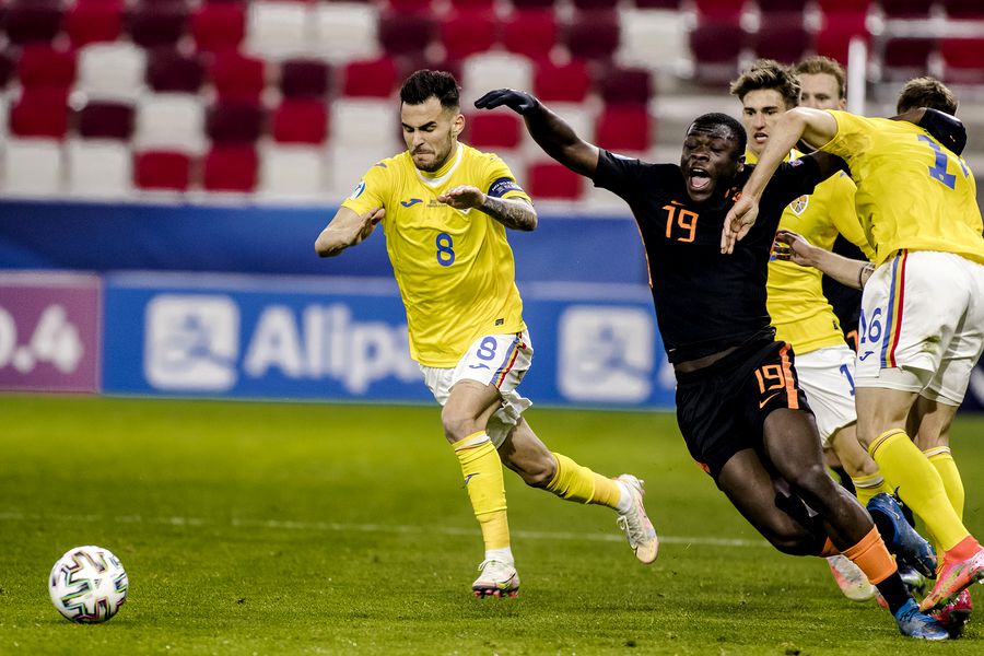 Marius Marin (22 de ani), căpitanul echipei naționale U21 a României