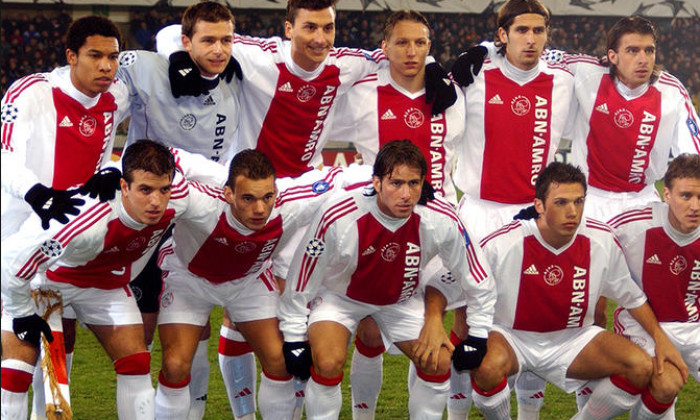 Nicolae Mitea, alături de Zlatan Ibrahimovic la Ajax Amsterdam