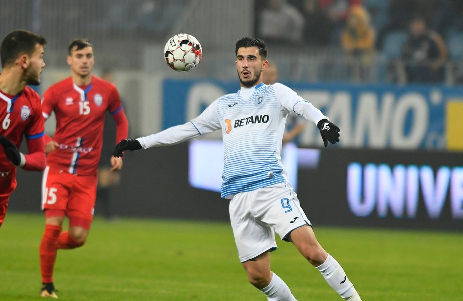 Andrei Ivan a marcat din nou pentru U. Craiova