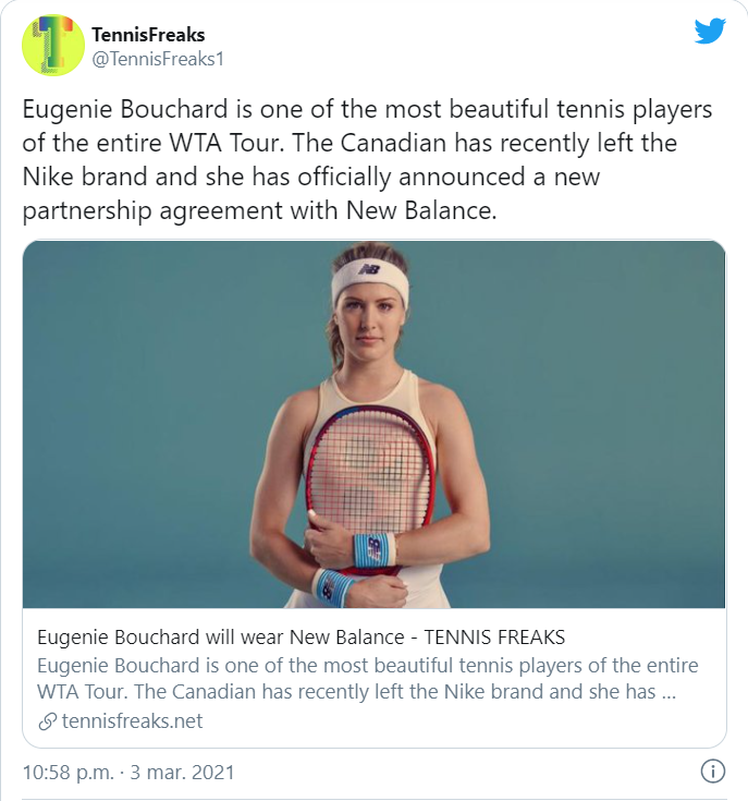 Sorana Cîrstea, model pentru Eugenie Bouchard