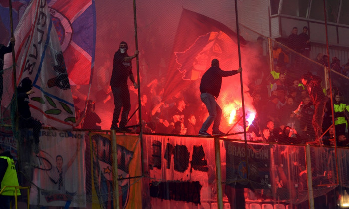 Ultrașii din Peluza Sud s-au dus în Ghencea înainte de Steaua