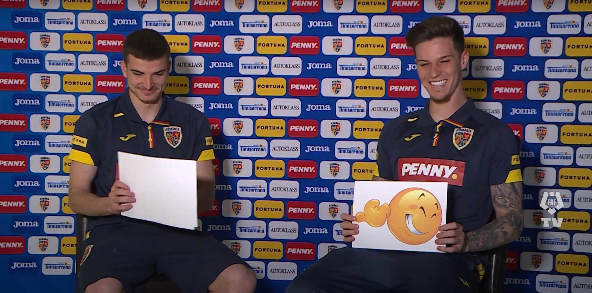 Man și Mihăilă s-au amuzat copios la „testul colegilor”