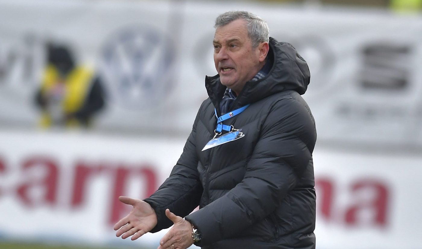Mircea Rednic are 2 victorii în 12 meciuri pe banca Viitorului