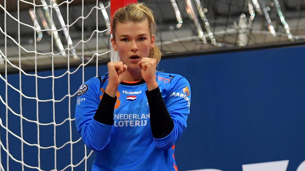 Tess Wester, campioană mondiala cu echipa de handbal feminin a Olandei, în anul 2019