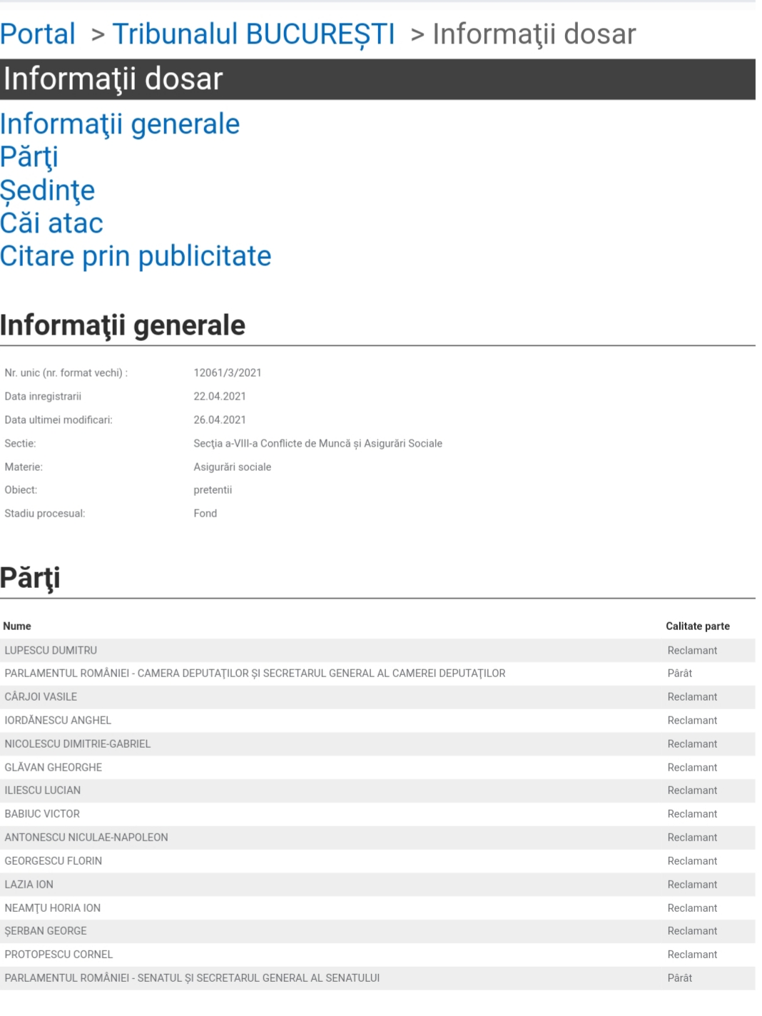 EXCLUSIV. Tata Puiu - The Special One. Anghel Iordănescu a dat în judecată Parlamentul României pentru a-și recupera pensia specială 