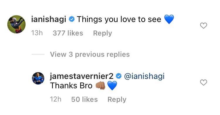 Ianis Hagi își felicită căpitanul pentru noul contract