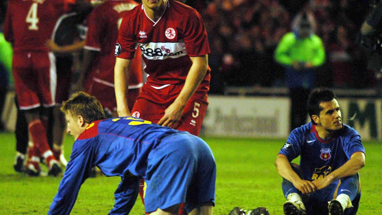 Actualul secund al naționalei, Nicolae Dică, în genunchi după „coșmarul” de la Middlesbrough