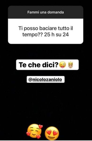 Mădălina Ghenea, story cu Zaniolo