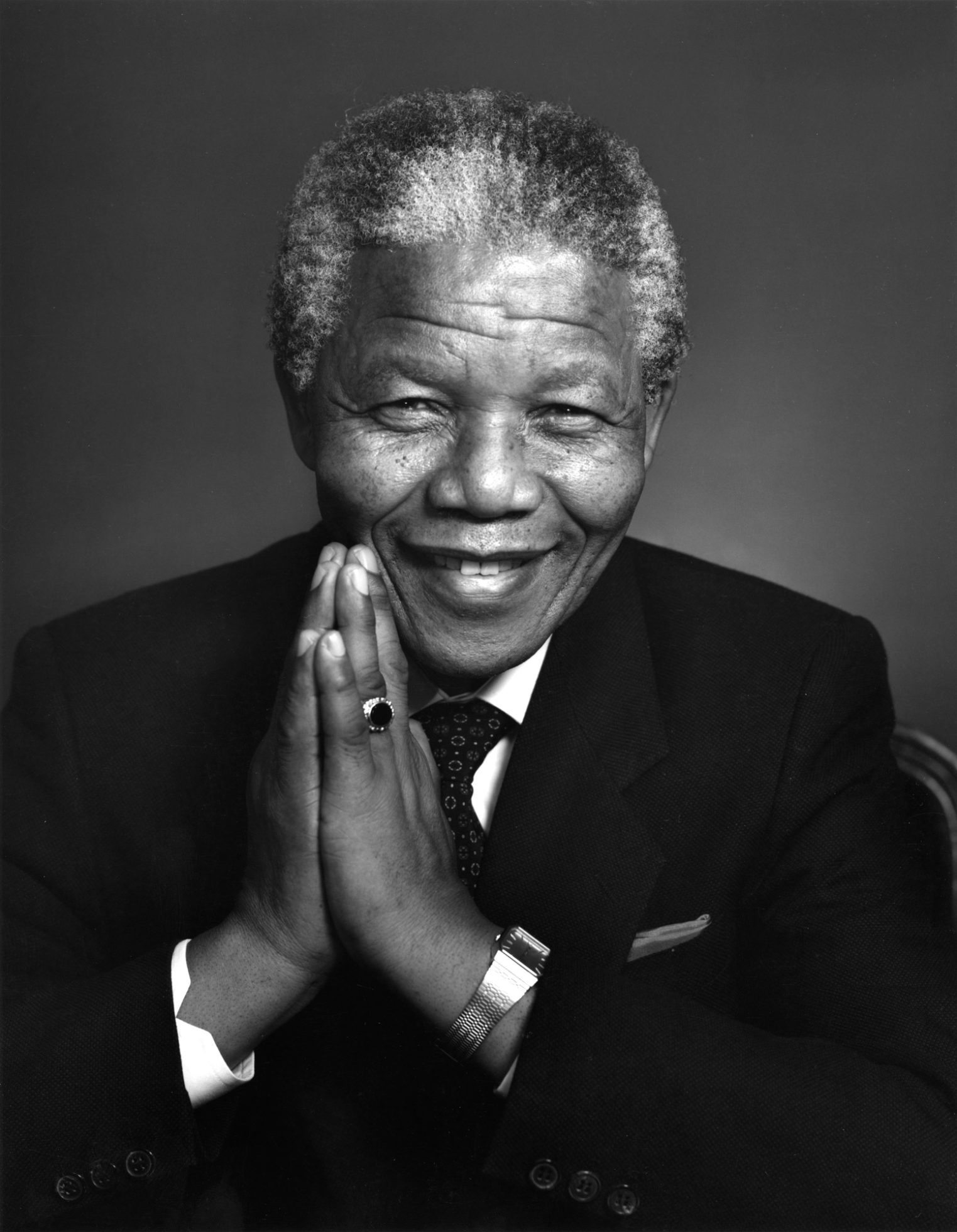 Nelson Mandela, fostul președinte al Afiricii de Sud