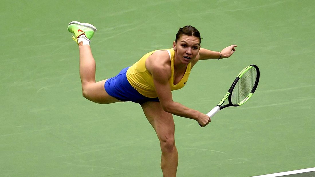 Simona Halep, port drapel la Tokyo