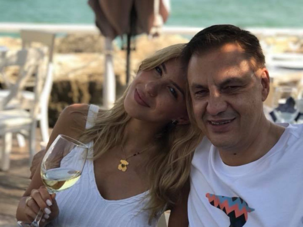 Teodora Vochin și tatăl ei, Andrei Vochin