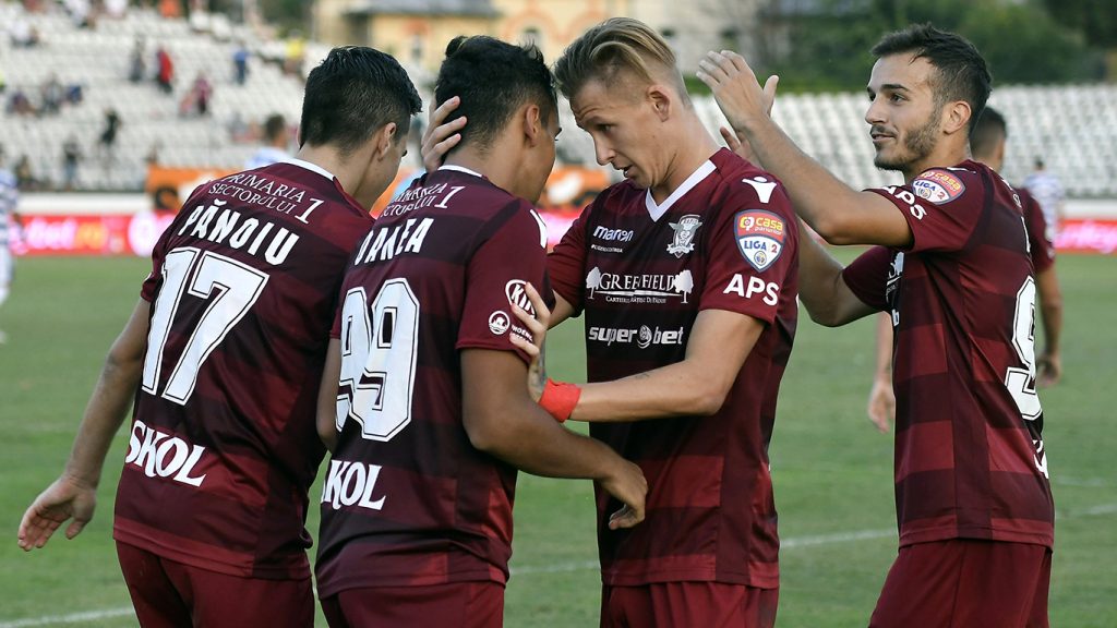 Victorie imensă pentru Rapid, cu Csikszereda! Giuleștenii au urcat pe prima poziție în Liga 2
