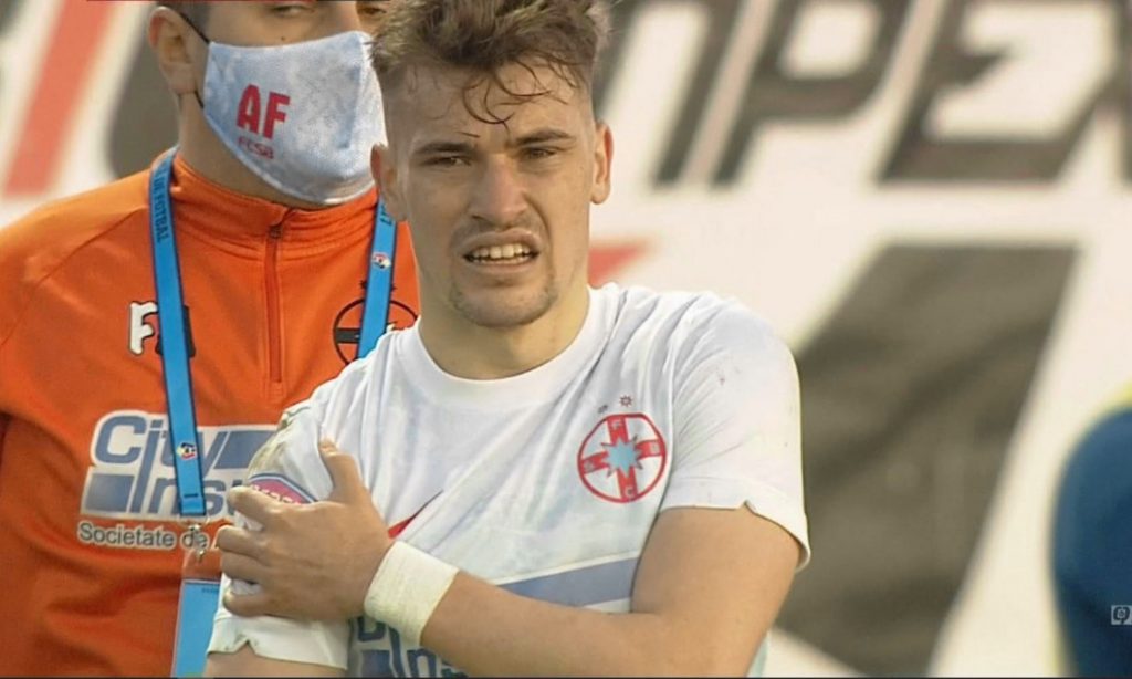 Darius Olaru, accidentat / Sursa Foto: Captură Digi Sport 1
