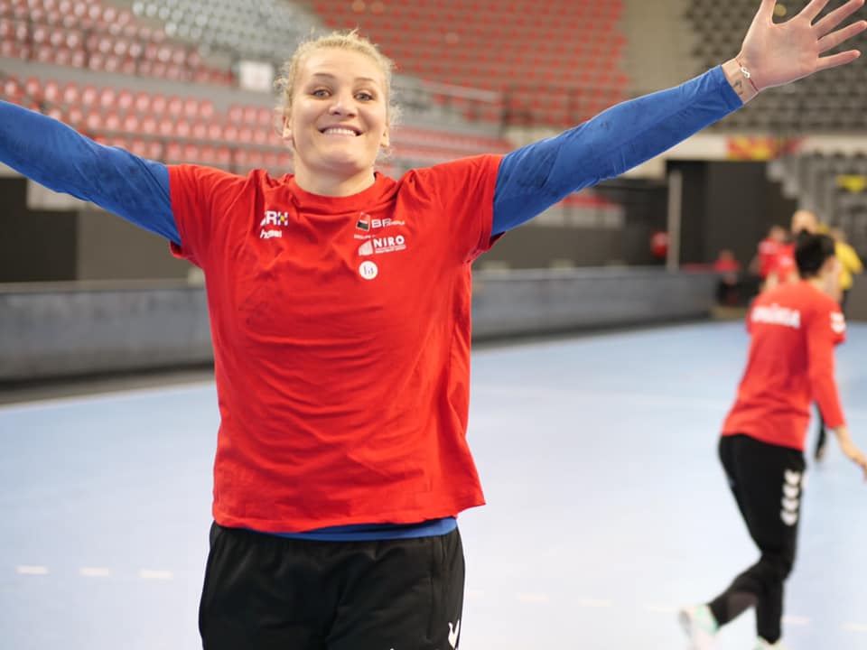 Crina Pintea, una dintre jucatoarele exponentiale din lotul Romaniei