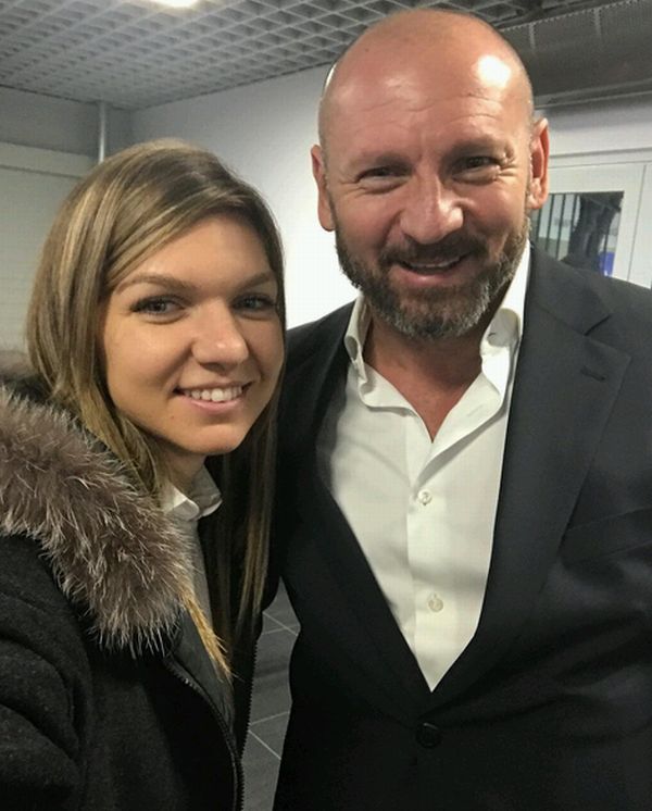 Simona Halep și Bogdan Stelea sunt prieteni foarte apropiați