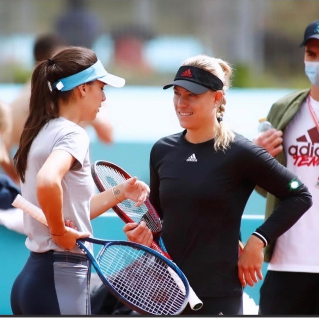 Sorana Cîrstea, apariție de senzație la Madrid alături de Angelique Kerber