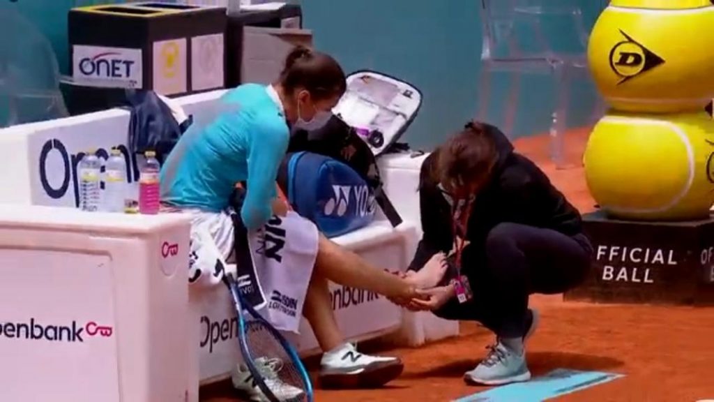 Sorana Cîrstea a avut nevoie de intervenția medicului