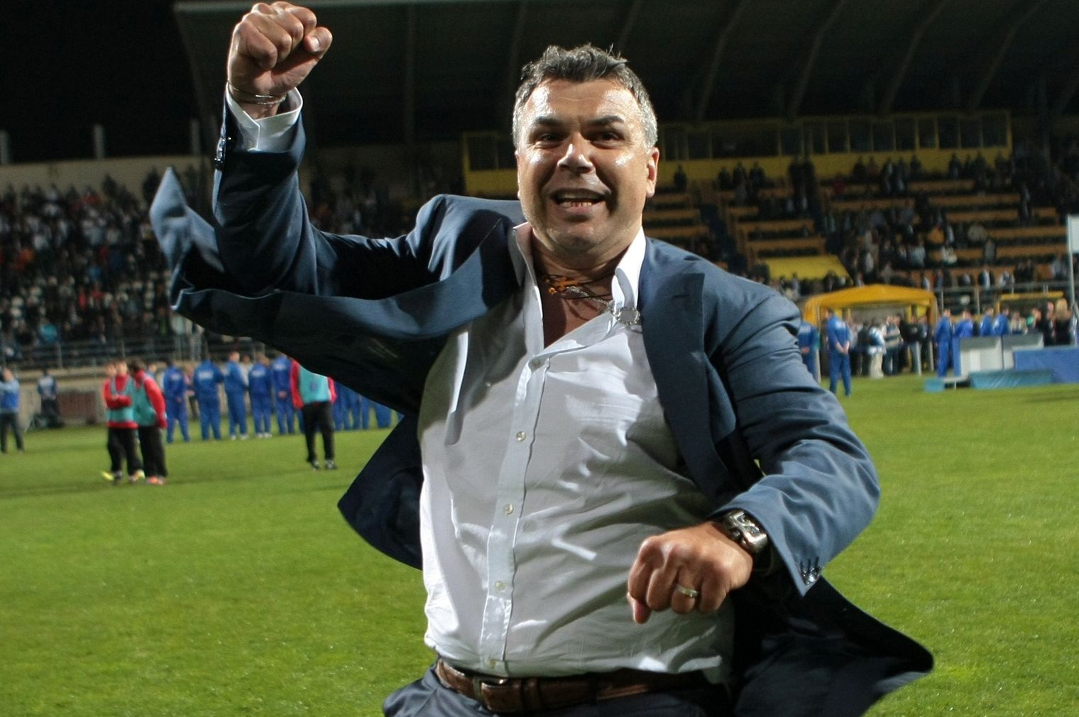 Cosmin Olăroiu este unul dintre favoriții fanilor FCSB