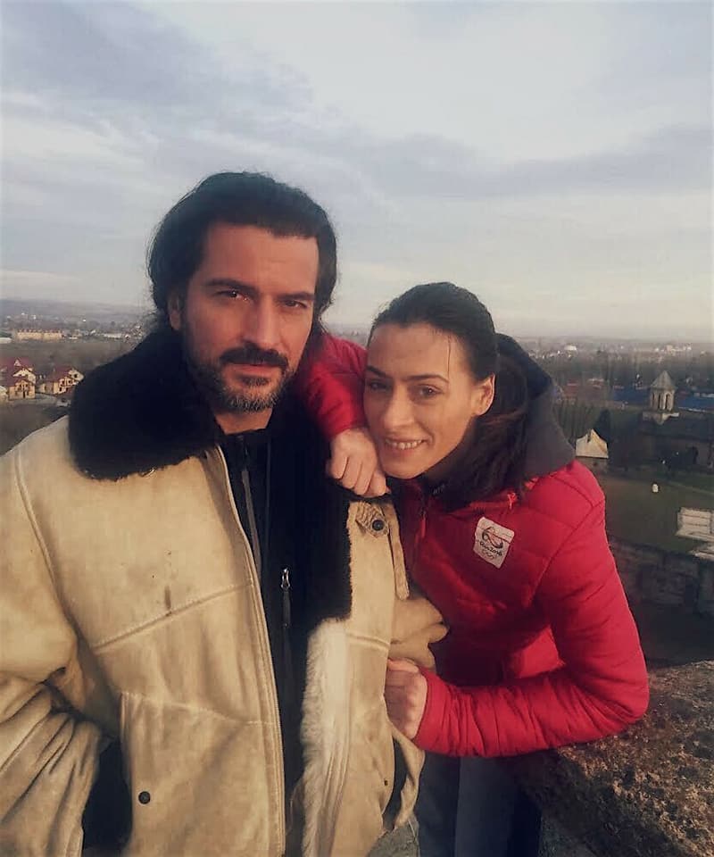 Cătălina Ponor, alături de alesul inimii sale, Bogdan Jianu