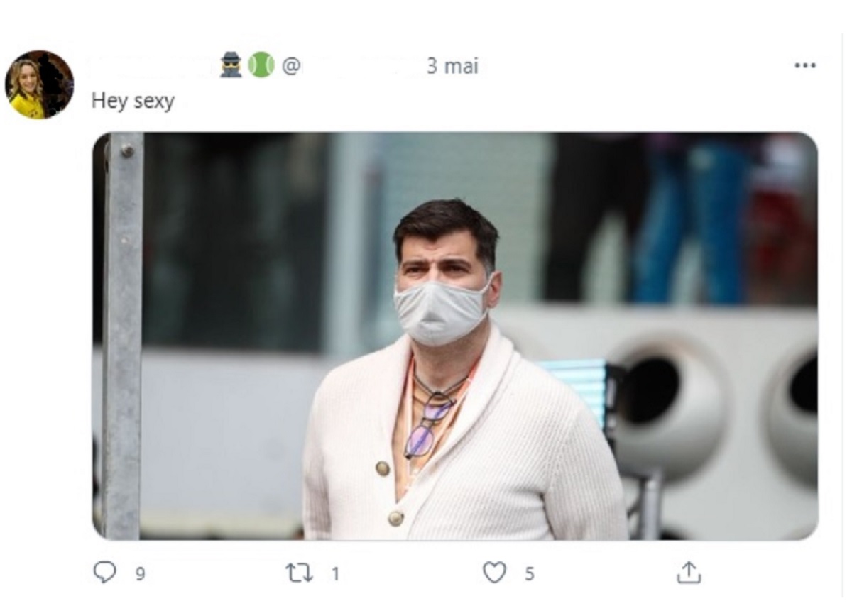 Mesajul cu pricina și fotografia cu Toni Iuruc, iubitul Simonei Halep