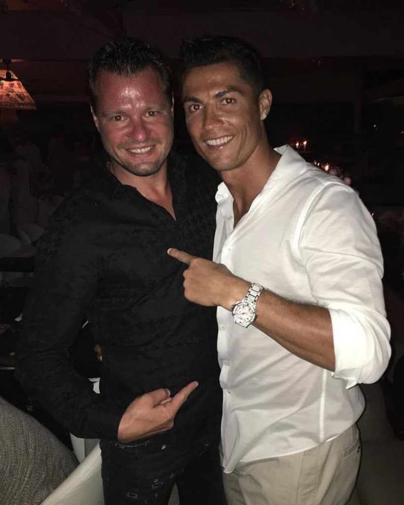 Marius Niculae si Cristiano Ronaldo, coechipieri in trecut, prieteni in prezent / sursa: DIGISPORT