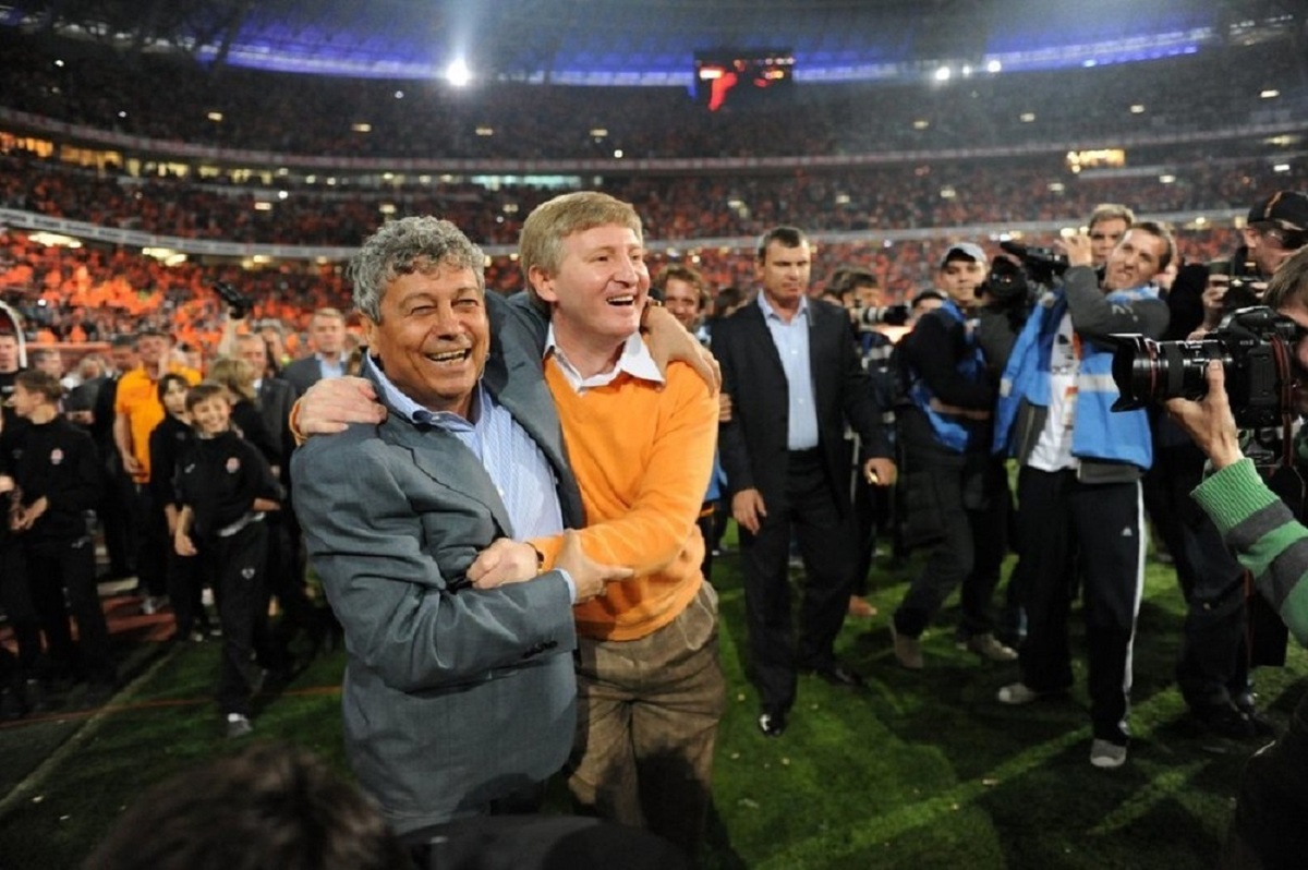 Rinat Ahmetov şi Mircea Lucescu 