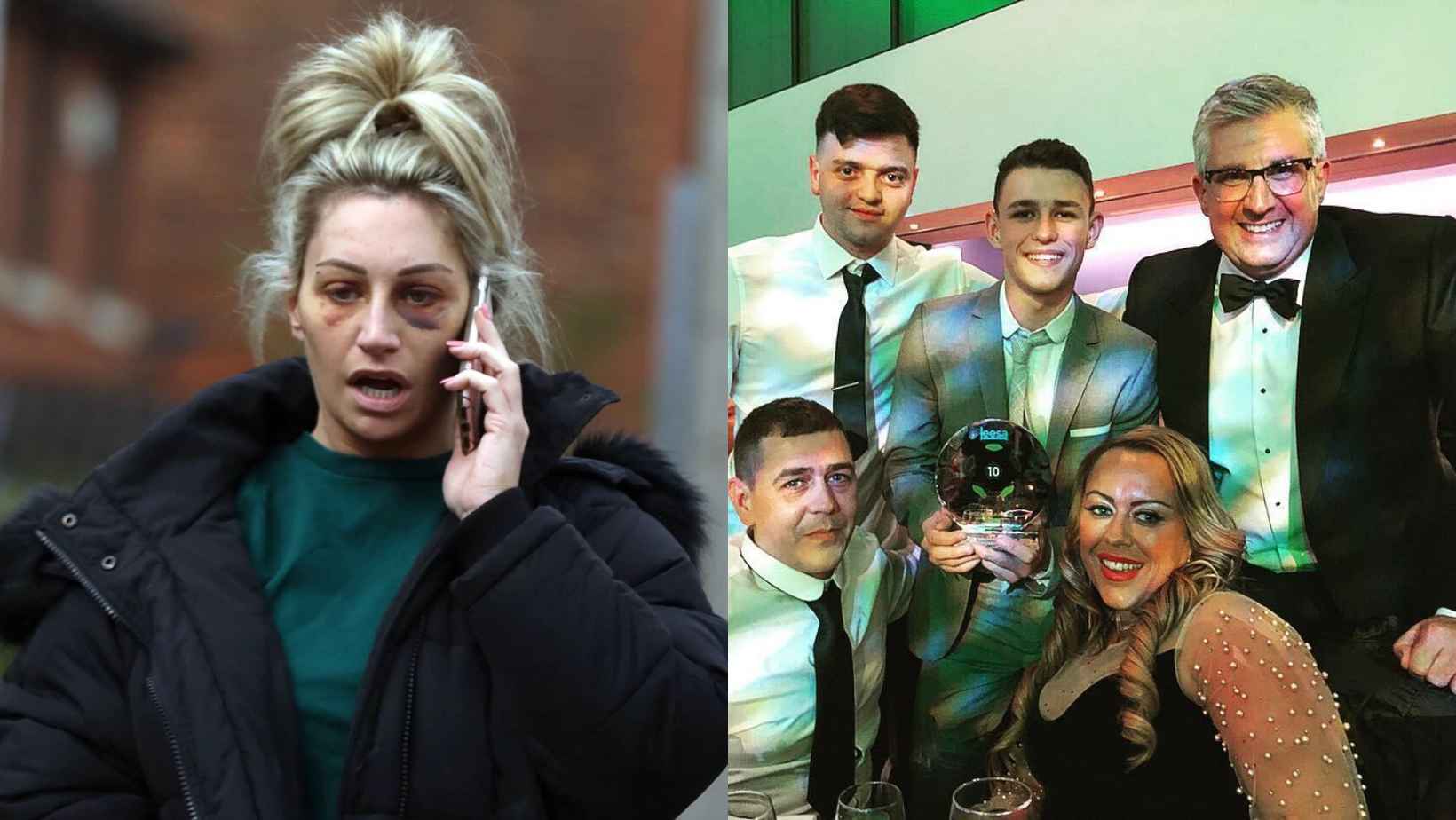 Phil Foden mamă victima bataie