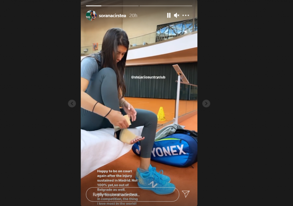 Sorana Cîrstea, anunț foarte trist