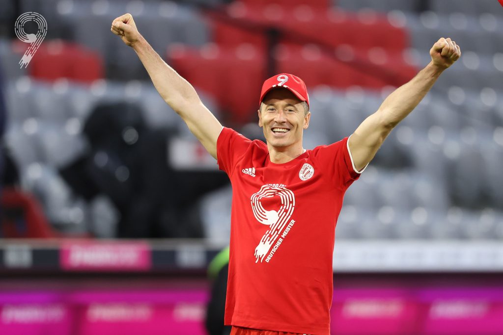 Din nou campion cu Bayern Munchen, Robert Lewandowski tinteste un record personal