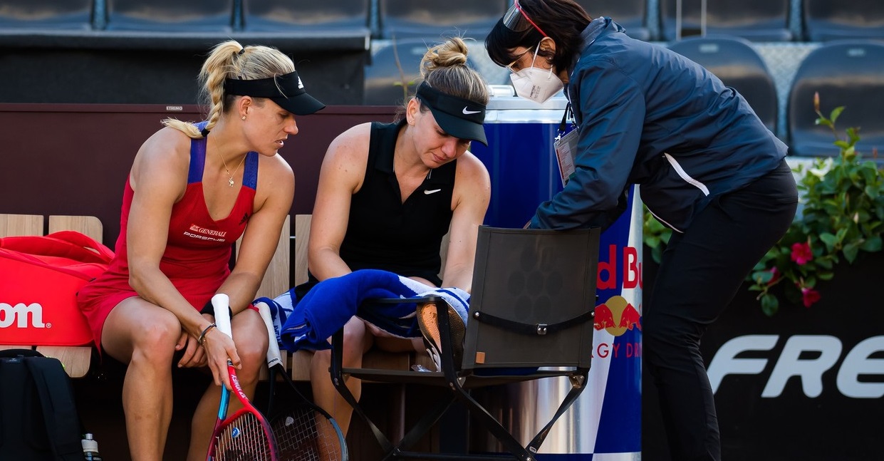 Simona Halep a vorbit despre cum se recuperează după accidentarea de la Roma