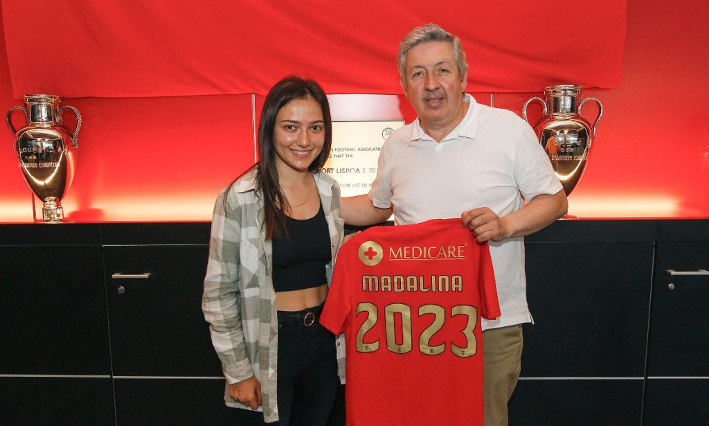 Benfica Lisabona i-a prelungit contractul româncei Mădălina Tătar. "Sper să răsplătesc încrederea acordată"