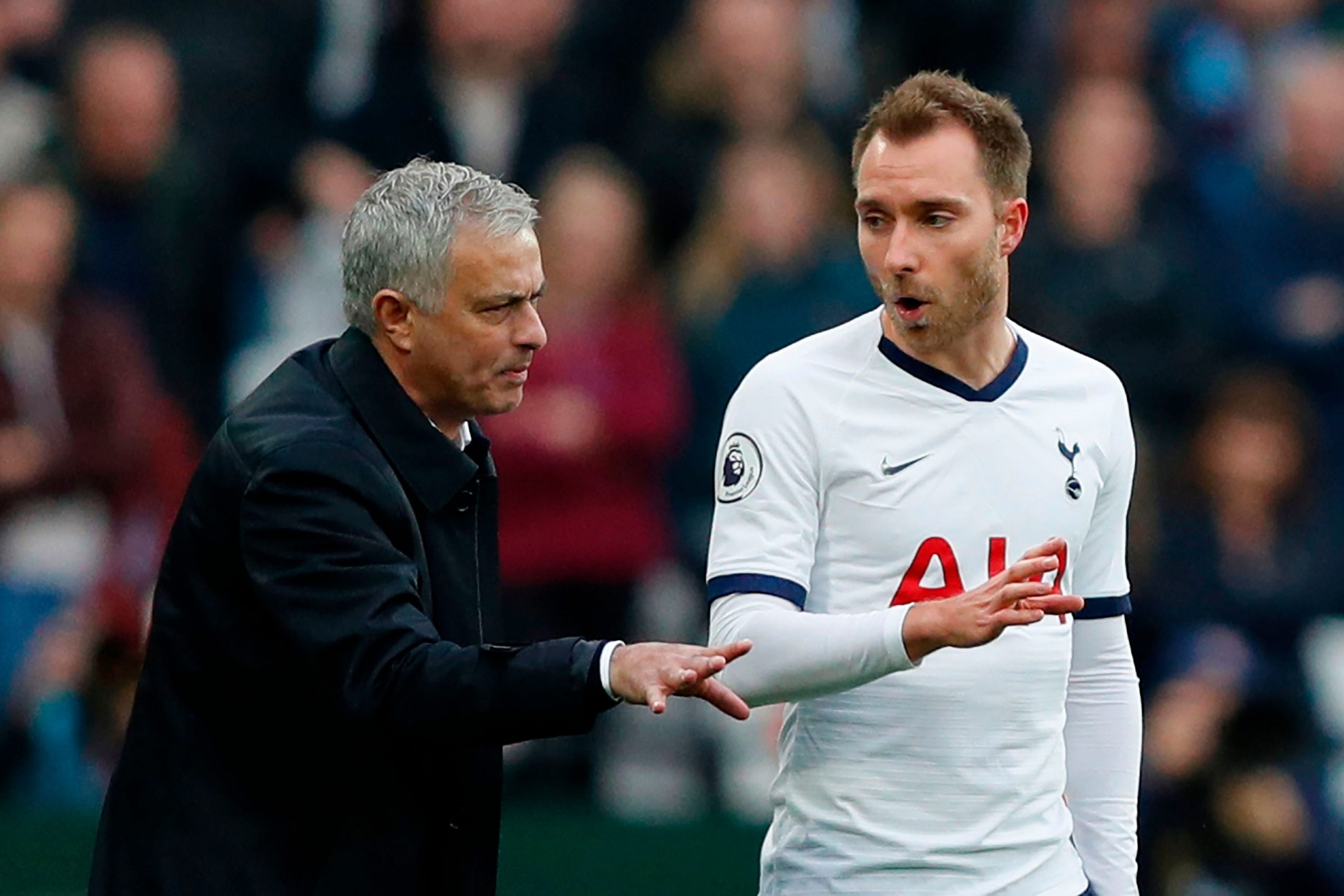 Jose Mourinho i-a fost antrenor la Tottenham lui Christian Eriksen