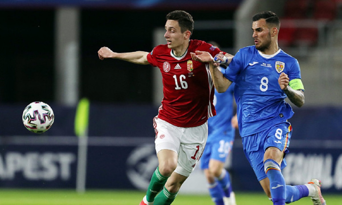 Marius Marin a fost căpitanul naționalei U21 a României la Campionatul European din Ungaria și Slovenia