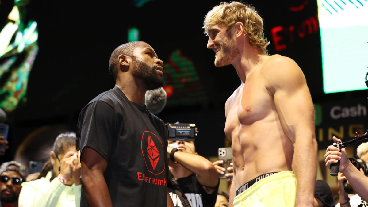 Mayweather nu a reușit să îl facă KO pe Logan Paul așa cum se aștepta toată lumea