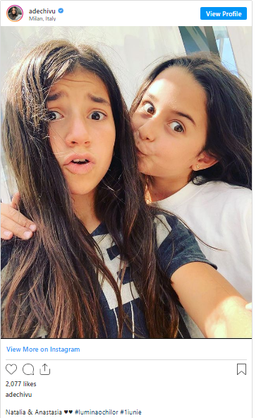 Fotografia cu cele două a strâns foarte multe aprecieri pe Instagram