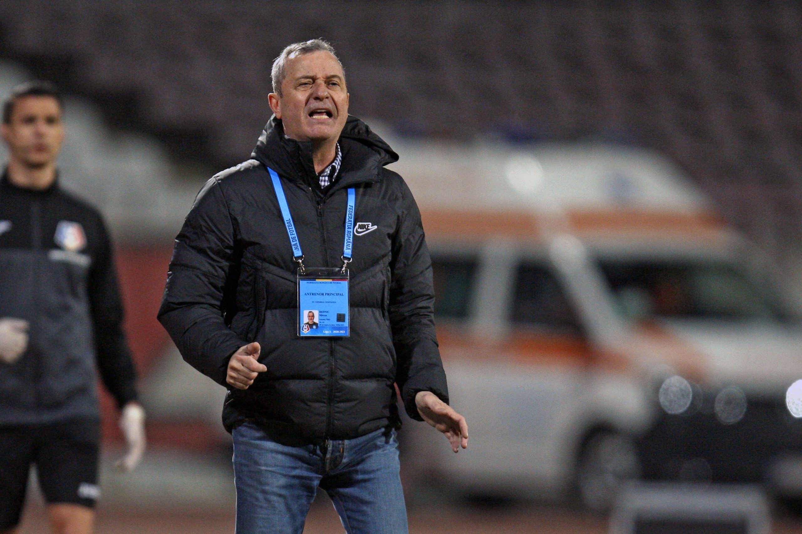 17 meciuri a stat Mircea Rednic pe banca Viitorului Constanța