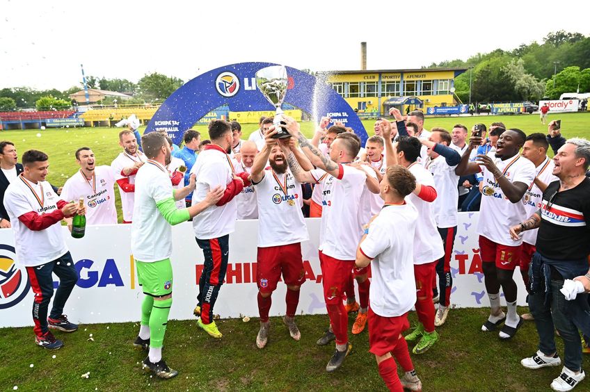 CSA Steaua a promovat în Liga 2, la 4 ani de la reactivarea secției de fotbal