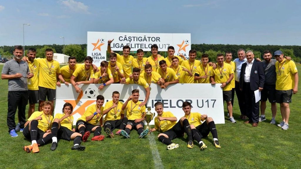 FC Viitorul a devenit campioană națională la Juniori U17
